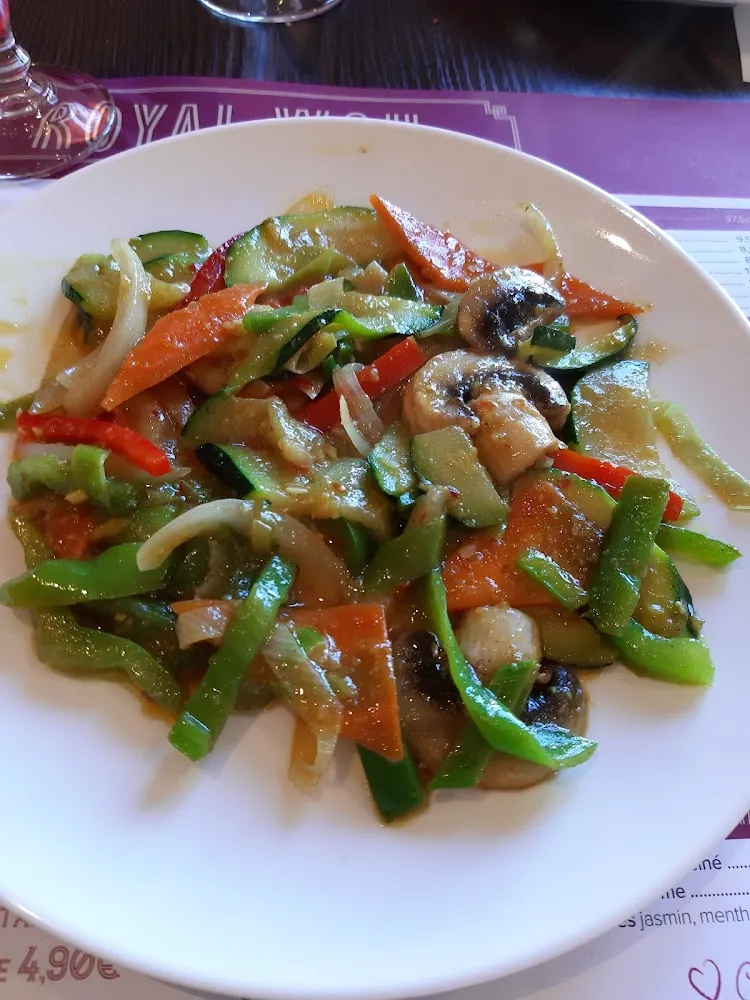 Wok Légumes Sauce Curry